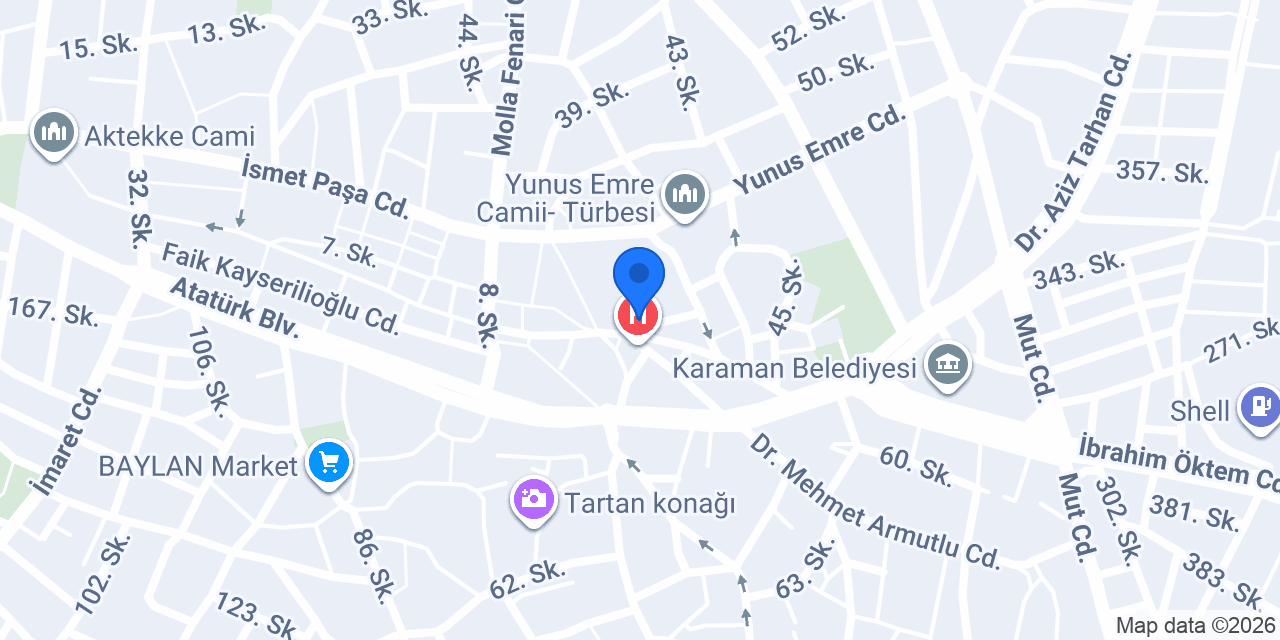 Bender Eczanesi konumu