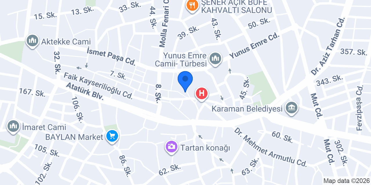 Altay Eczanesi konumu