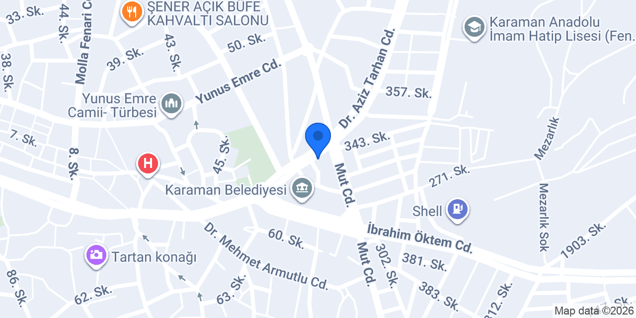 Mutlu Tost konumu