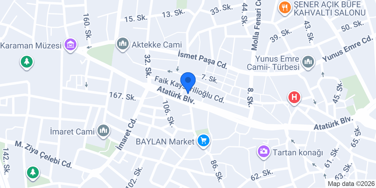 ÜLKÜ AKYILDIZ konumu