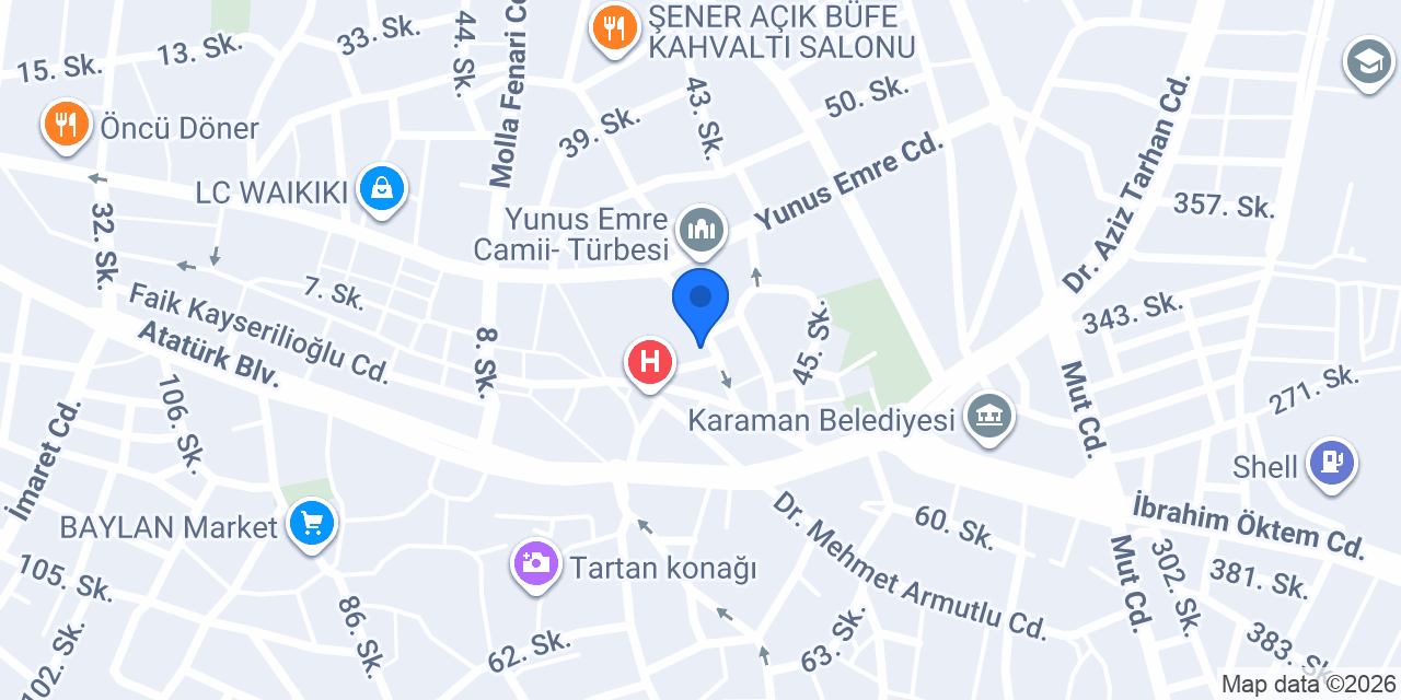 Mim Lokantası konumu
