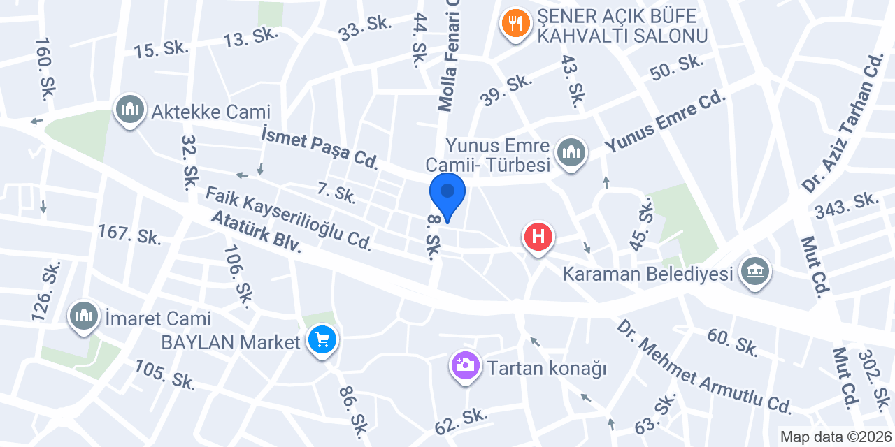 Bilir Dürüm konumu
