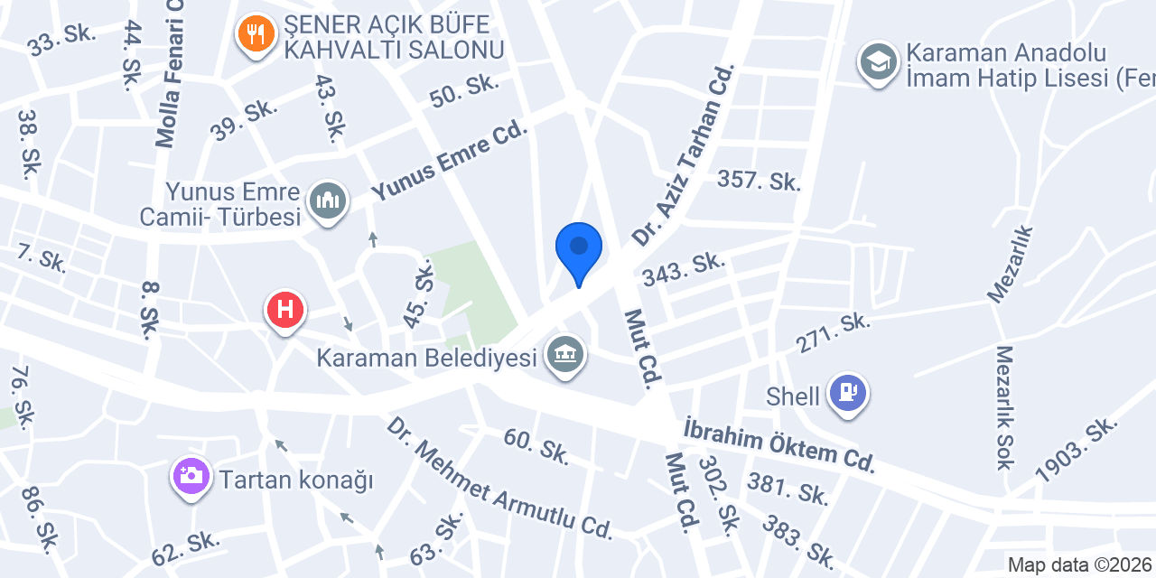 ASEL TANTUNİ konumu