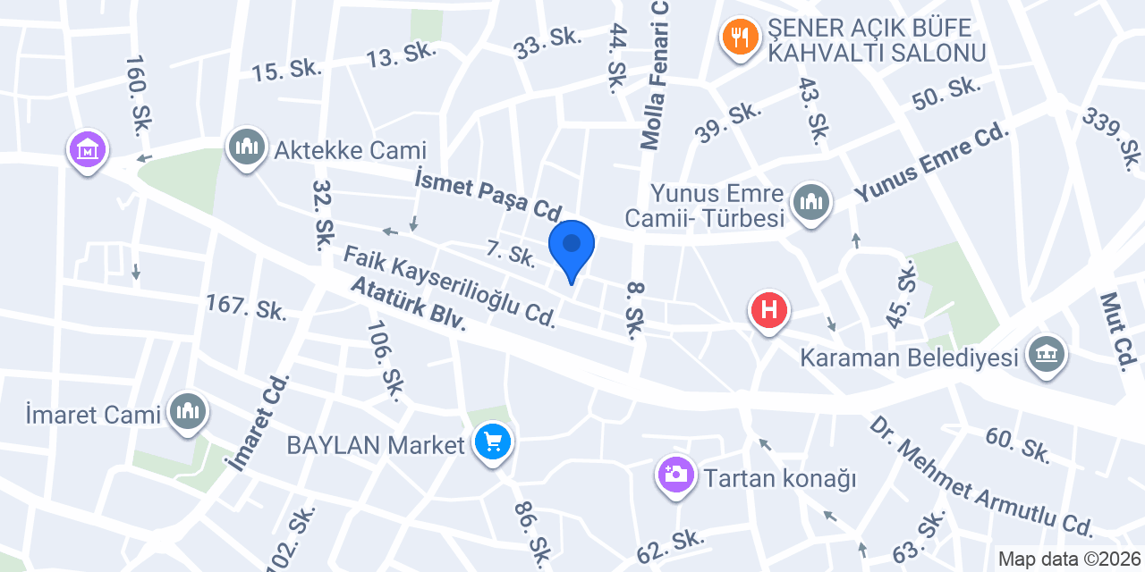 NURI EREN MÜCEVHERAT konumu