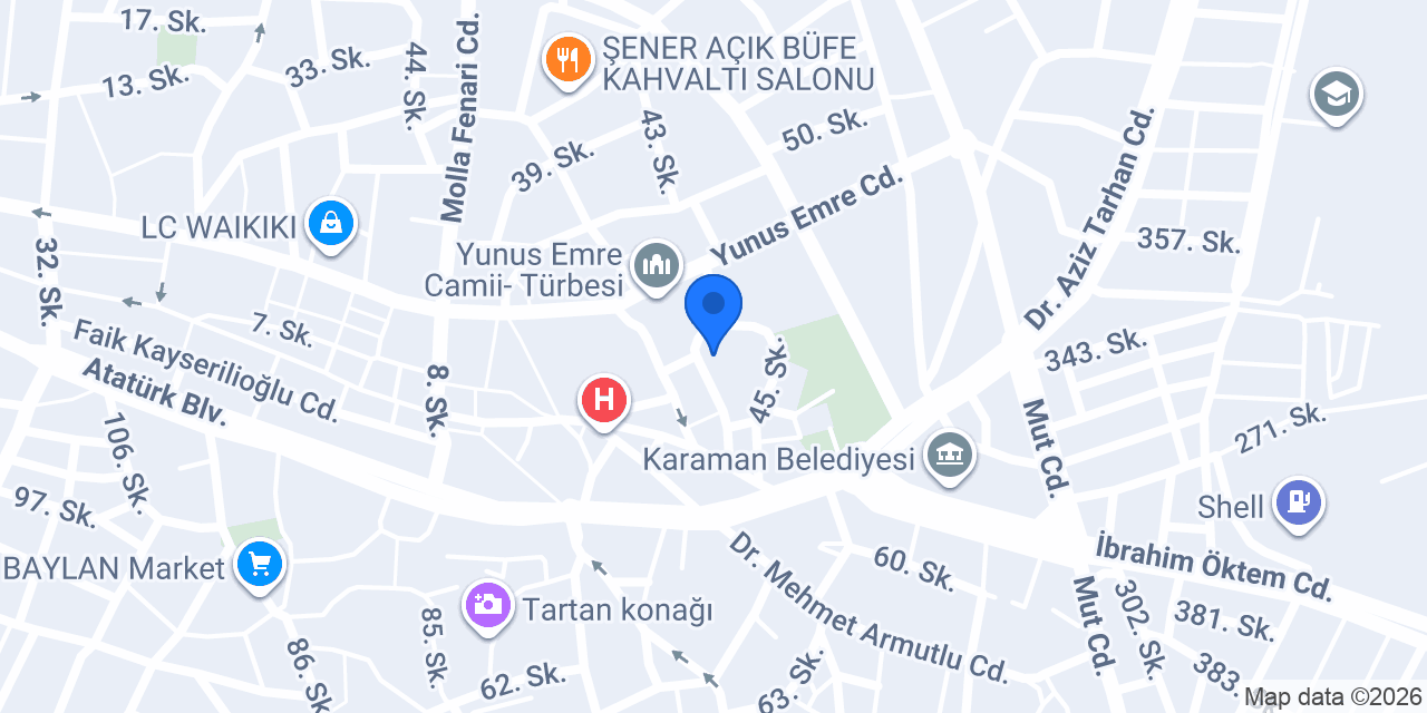 Cad Yapı konumu