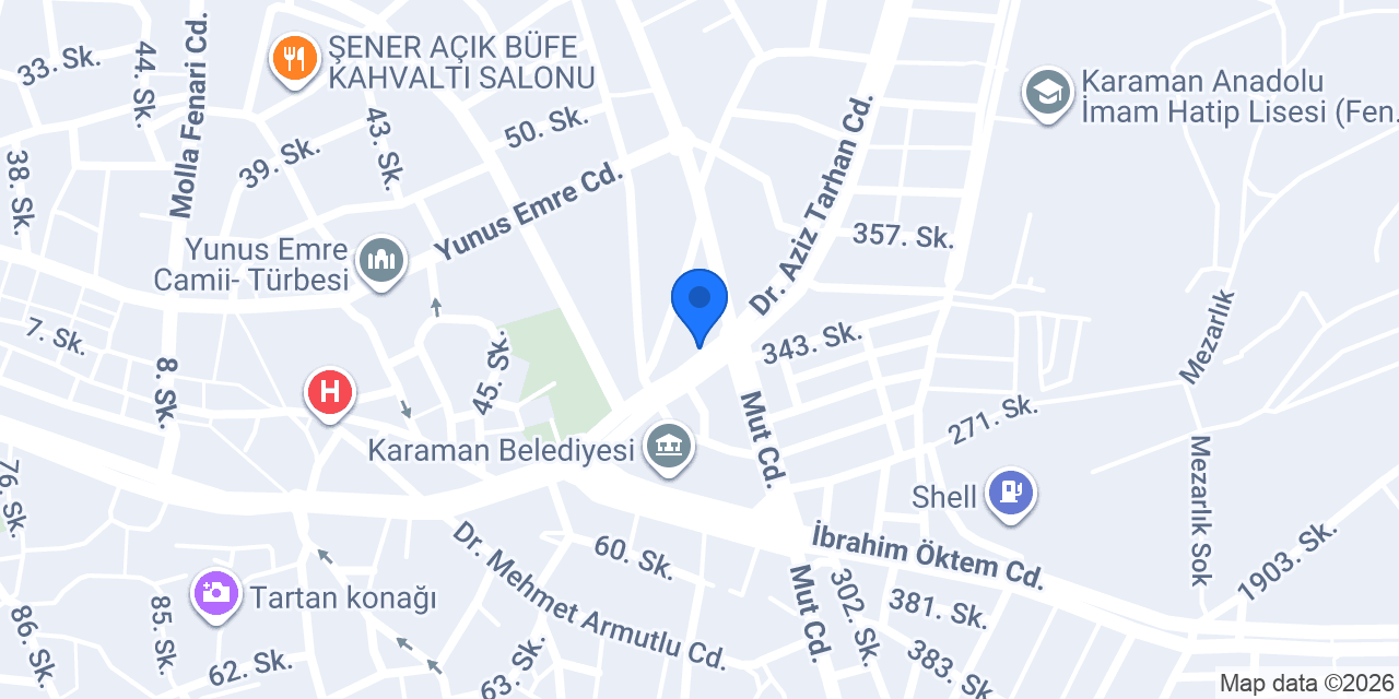 SMMM İSMAİL ÖZSOY konumu
