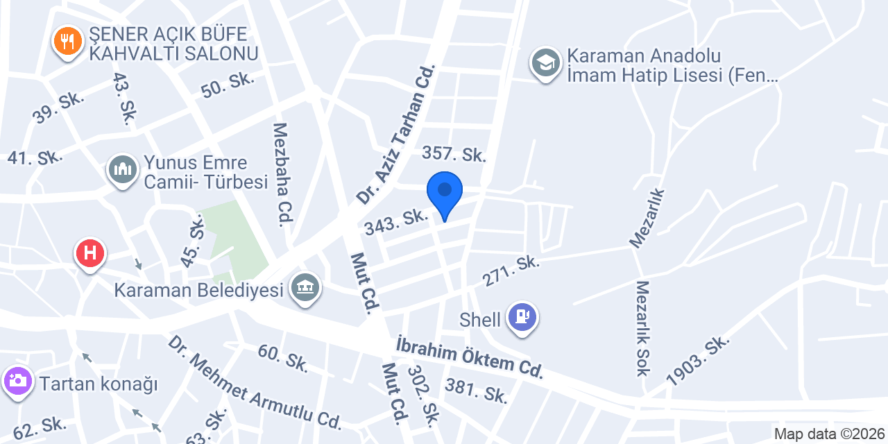 YILDIZ HALI YIKAMA konumu