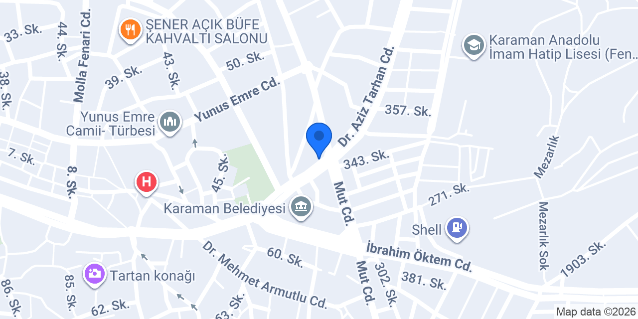 Nadiroğlu Motor konumu