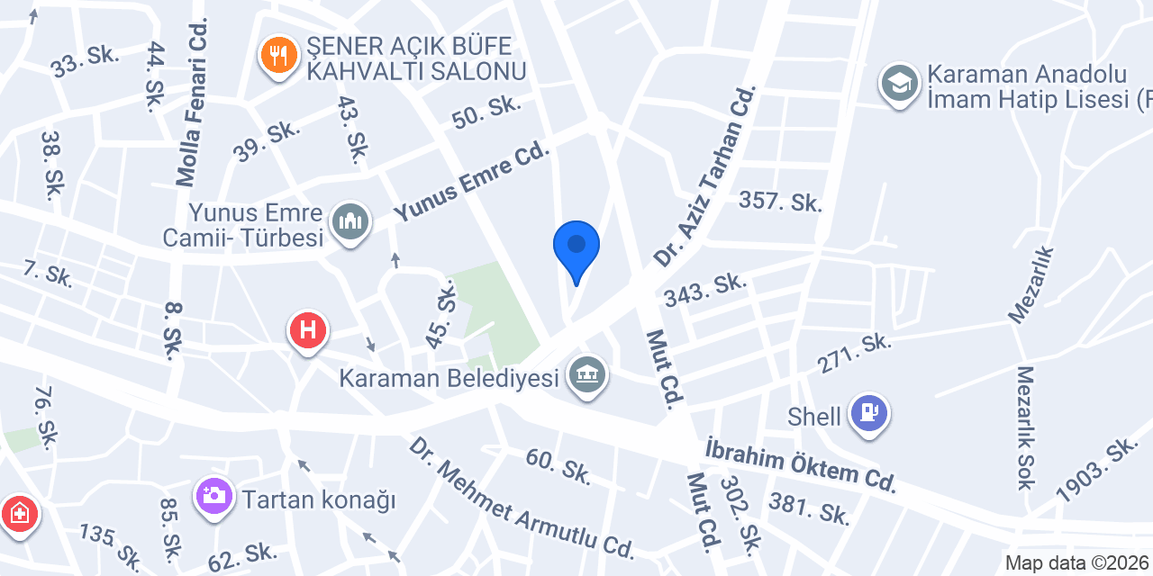 Onur MUT Hukuk Bürosu konumu