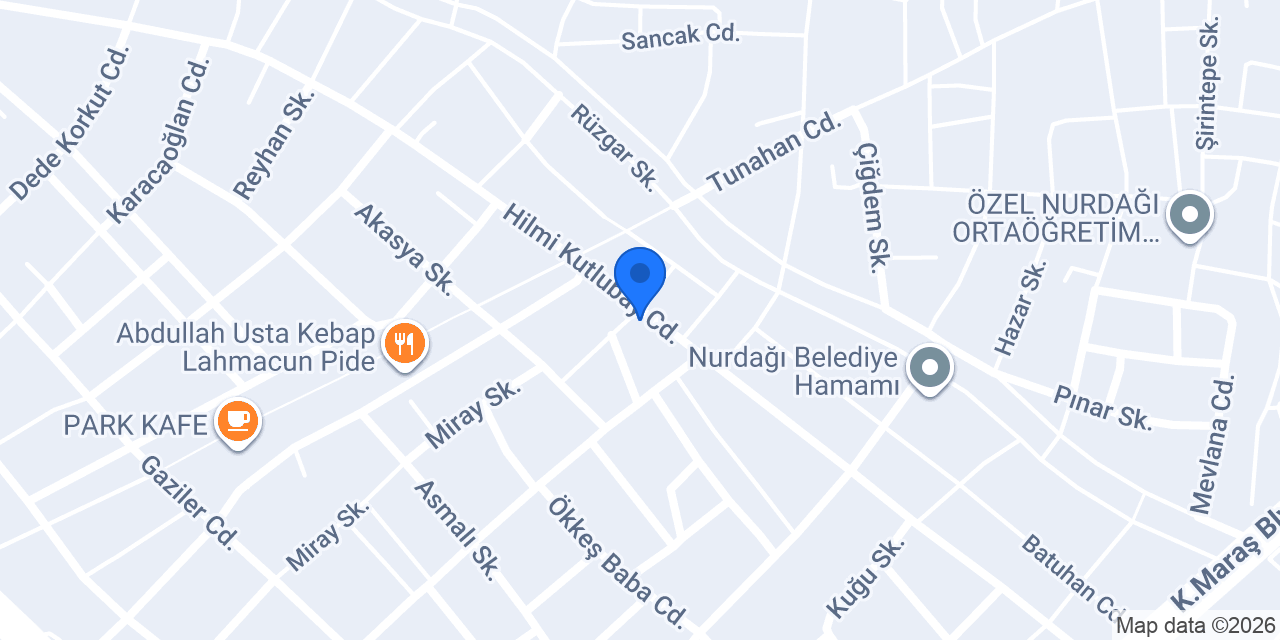 Ertosunlar Mobilya konumu