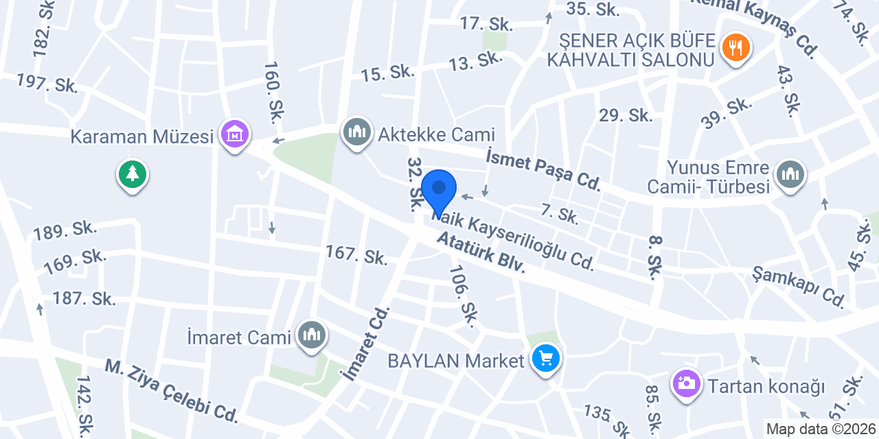 Başak Taksi konumu
