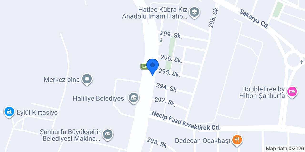 Şanlıurfa Çocuk Yuvası konumu