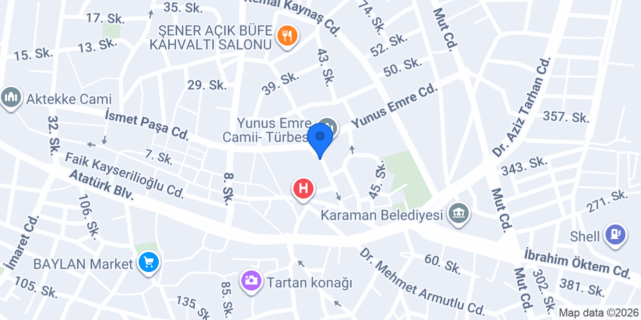 Sezen Su konumu