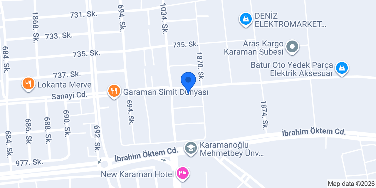 KONKAR ENERJİ SAN TİC LTD ŞTİ konumu