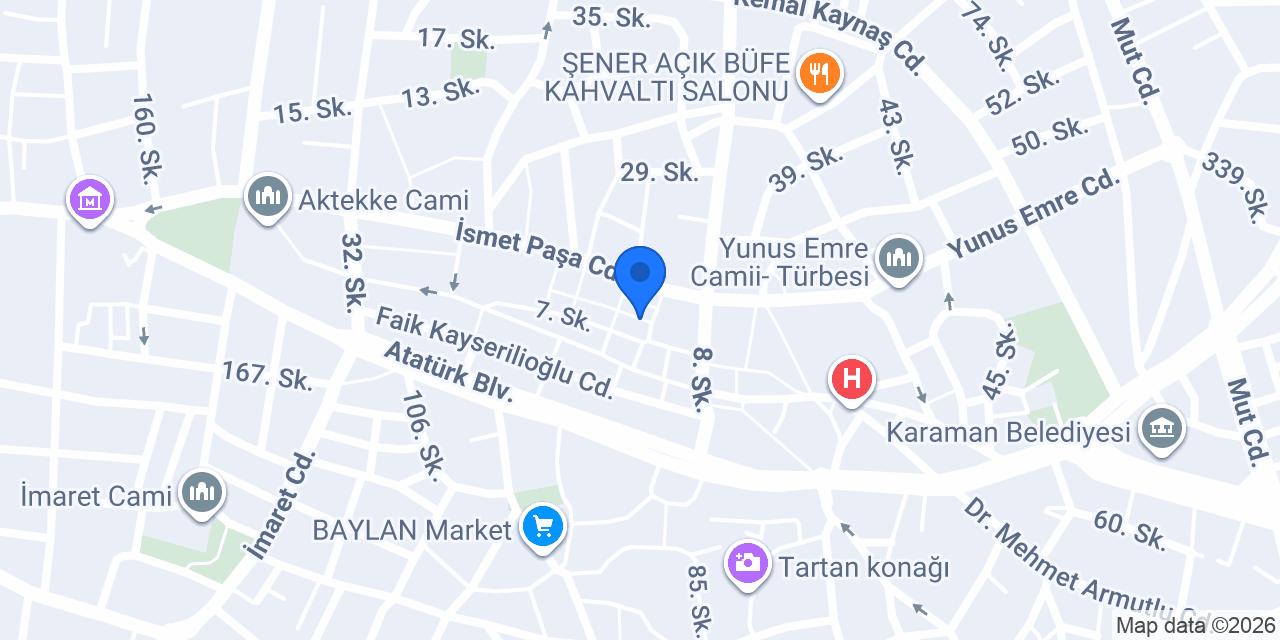 Terzi Ramazan konumu