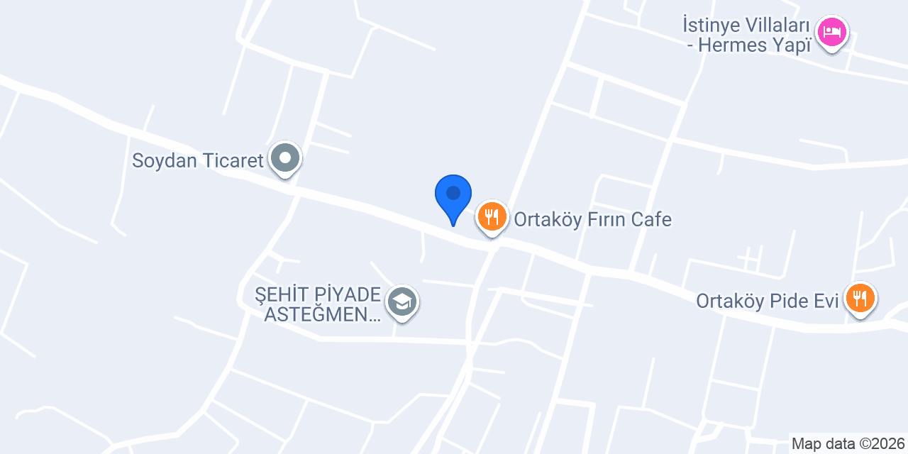 Ortaköy Çınaraltı Köfte konumu