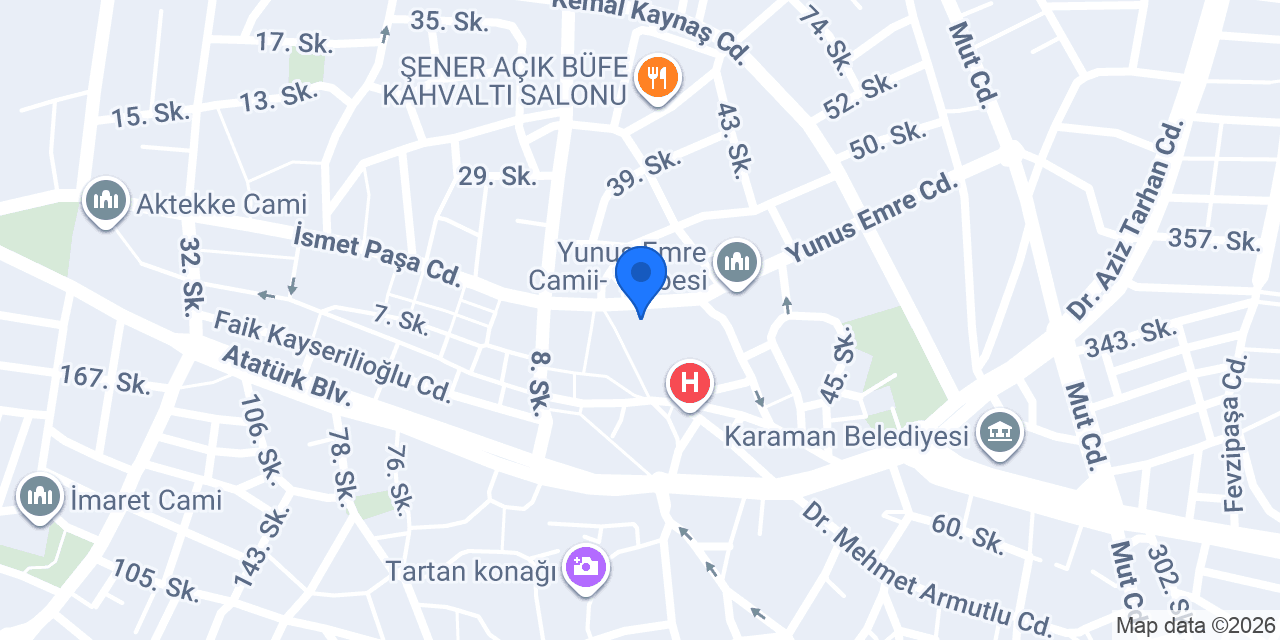 Nur Eczanesi konumu