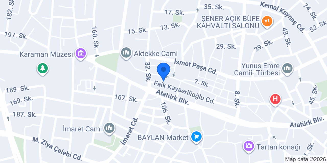 Gümüş Danışmanlık konumu
