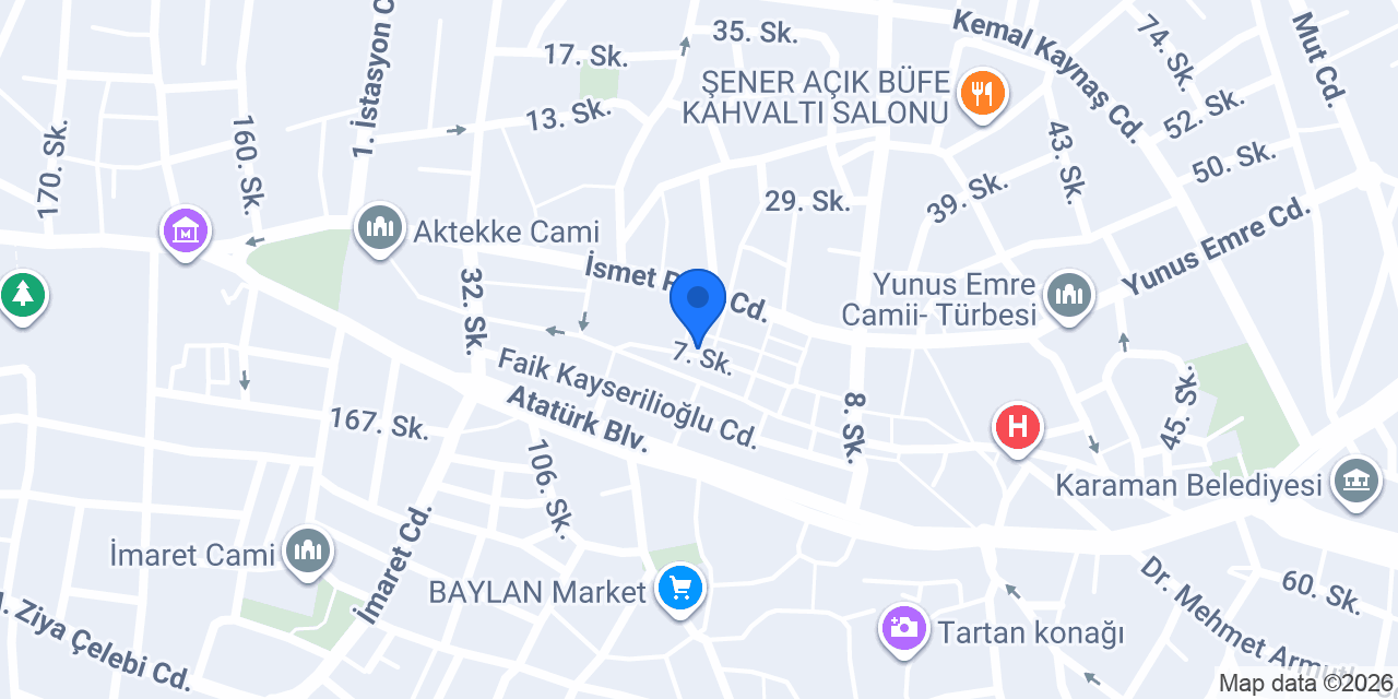 Moda Gümüş konumu