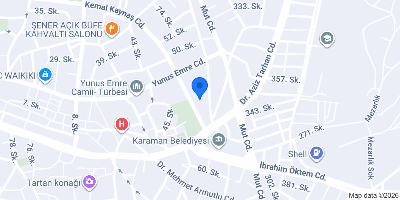 Ekmek sepeti konumu