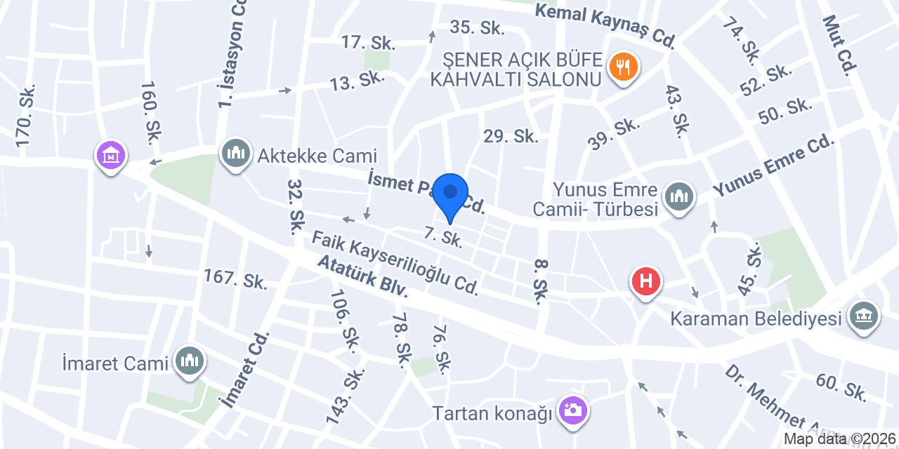 Yuvam İnşaat konumu