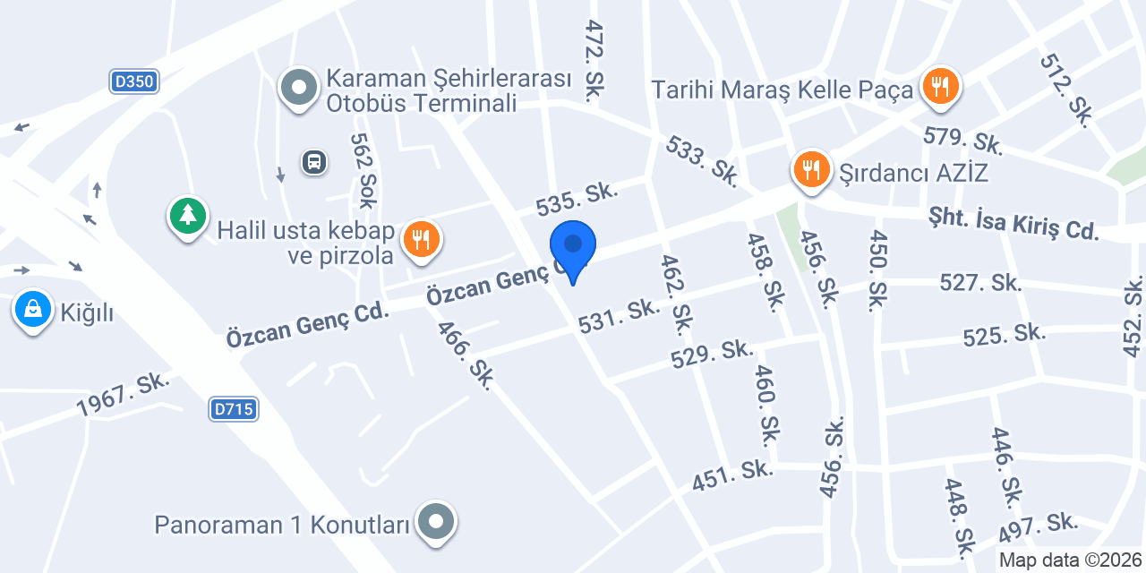 Elektrik'e aittir konumu