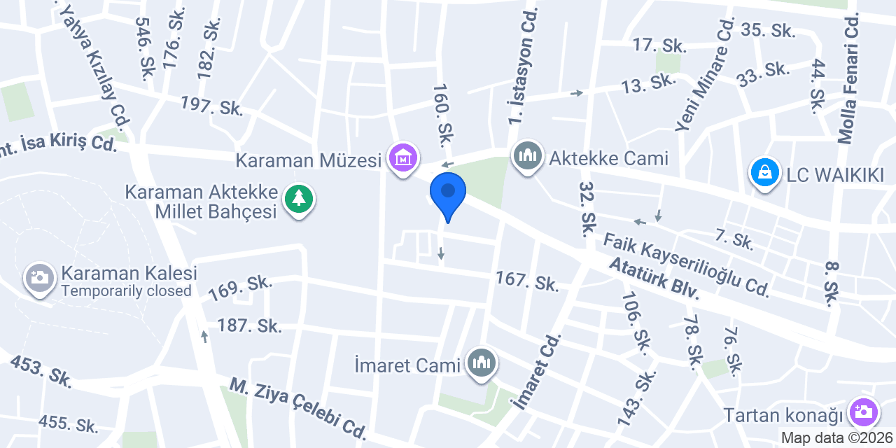 Nurun mutfağı konumu