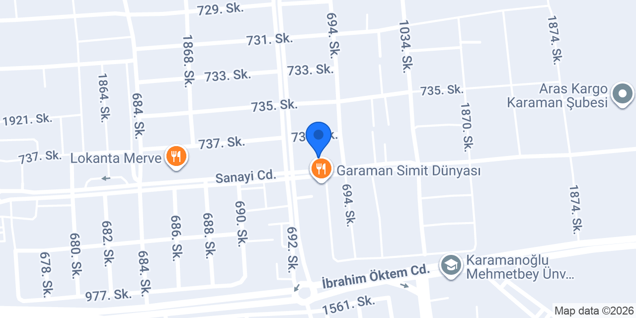 Çeşnigar İskender Döner Çorba konumu