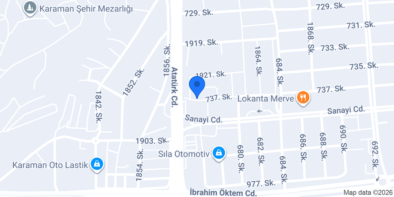 Aktan Dalgıç Pompa Ve Hidrofor konumu