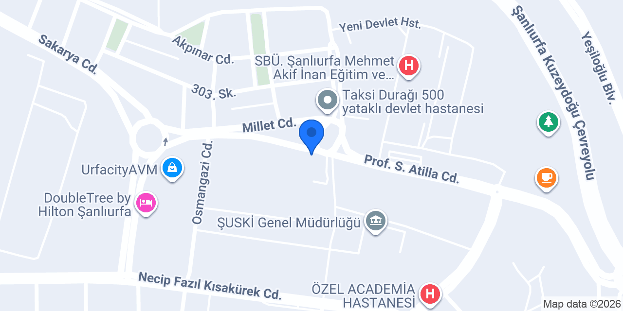 WHİTE VETERİNER KLİNİĞİ konumu