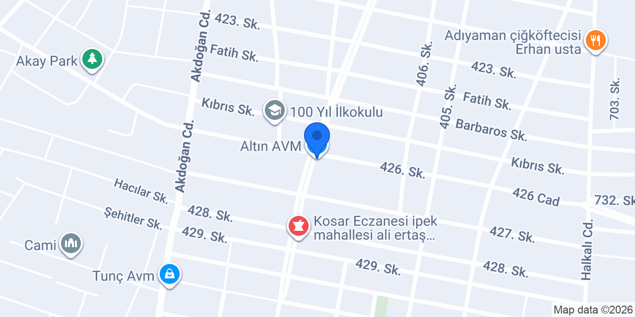 Altın AVM konumu