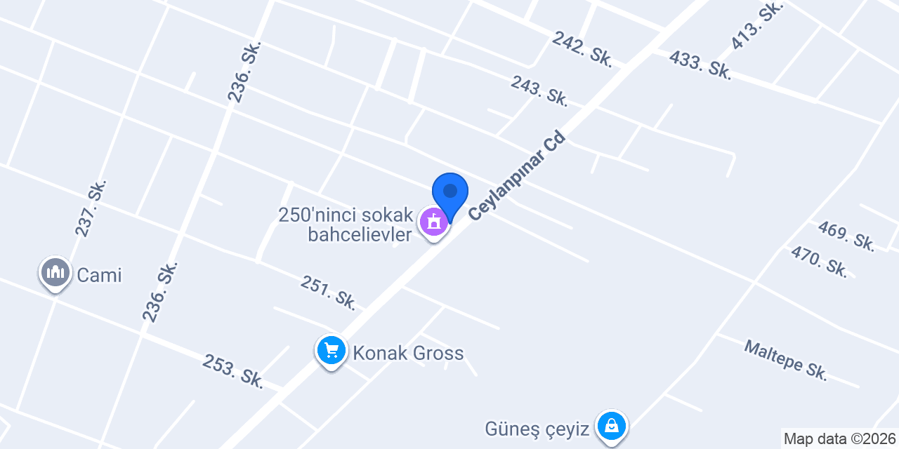 YALÇIN YAPI CAM BALKON konumu
