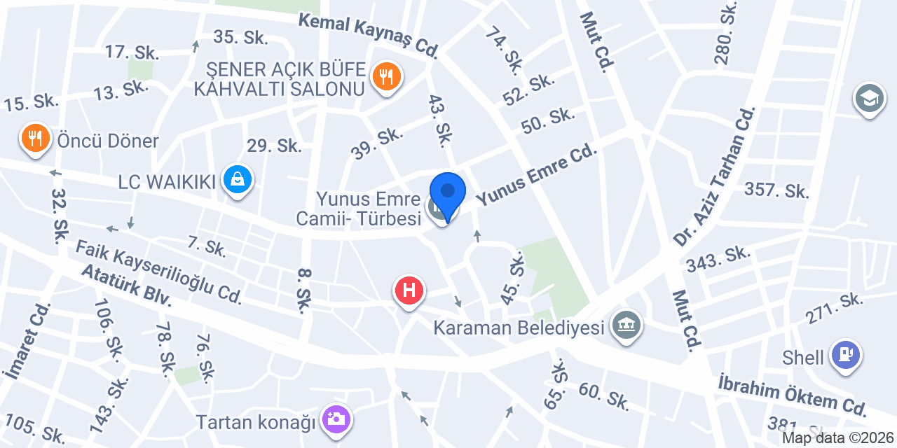 Komagene Etsiz Çiğ Köfte konumu