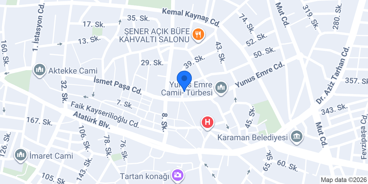 Psikoyaşam Karaman konumu