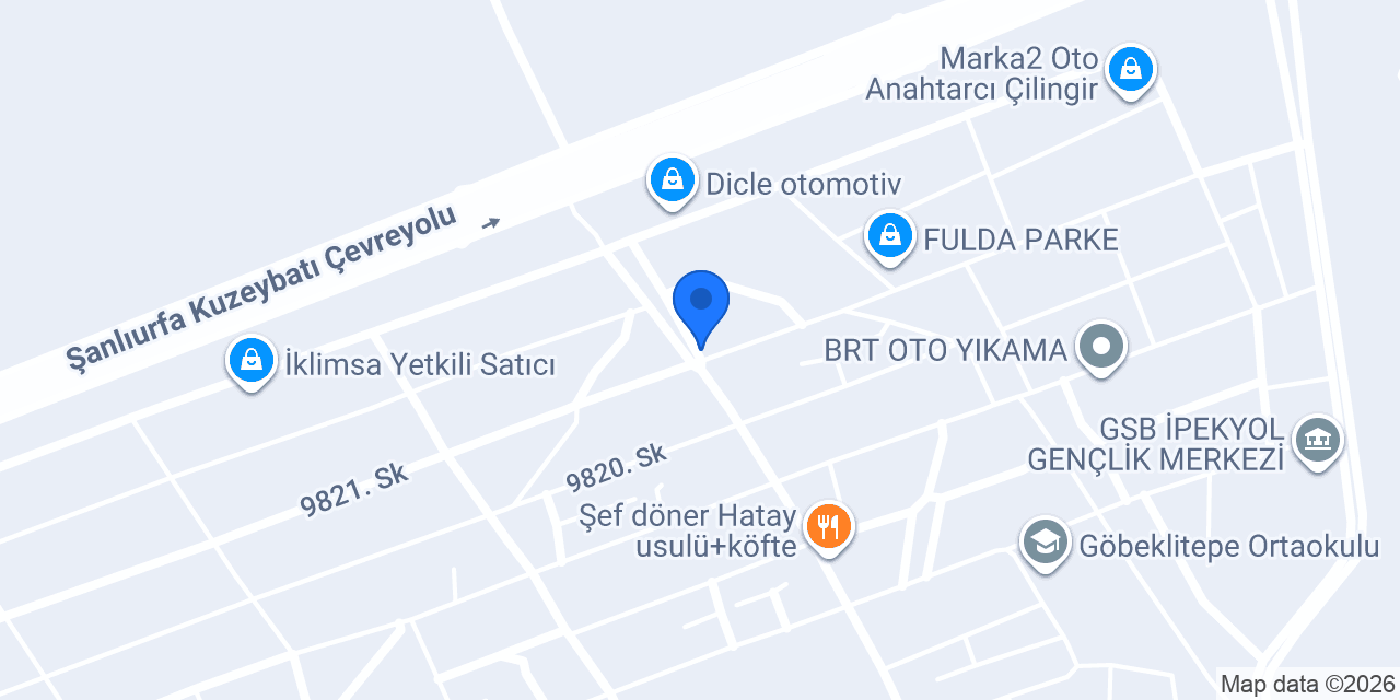 Bayoğlu pastanesi konumu