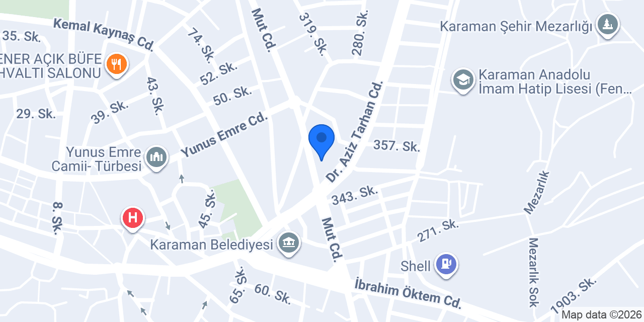 SELEK YAPI MARKET konumu