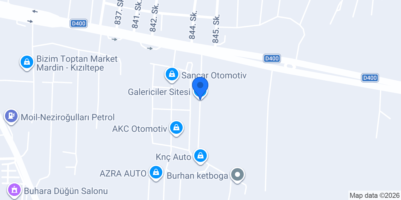Galericiler Sitesi konumu