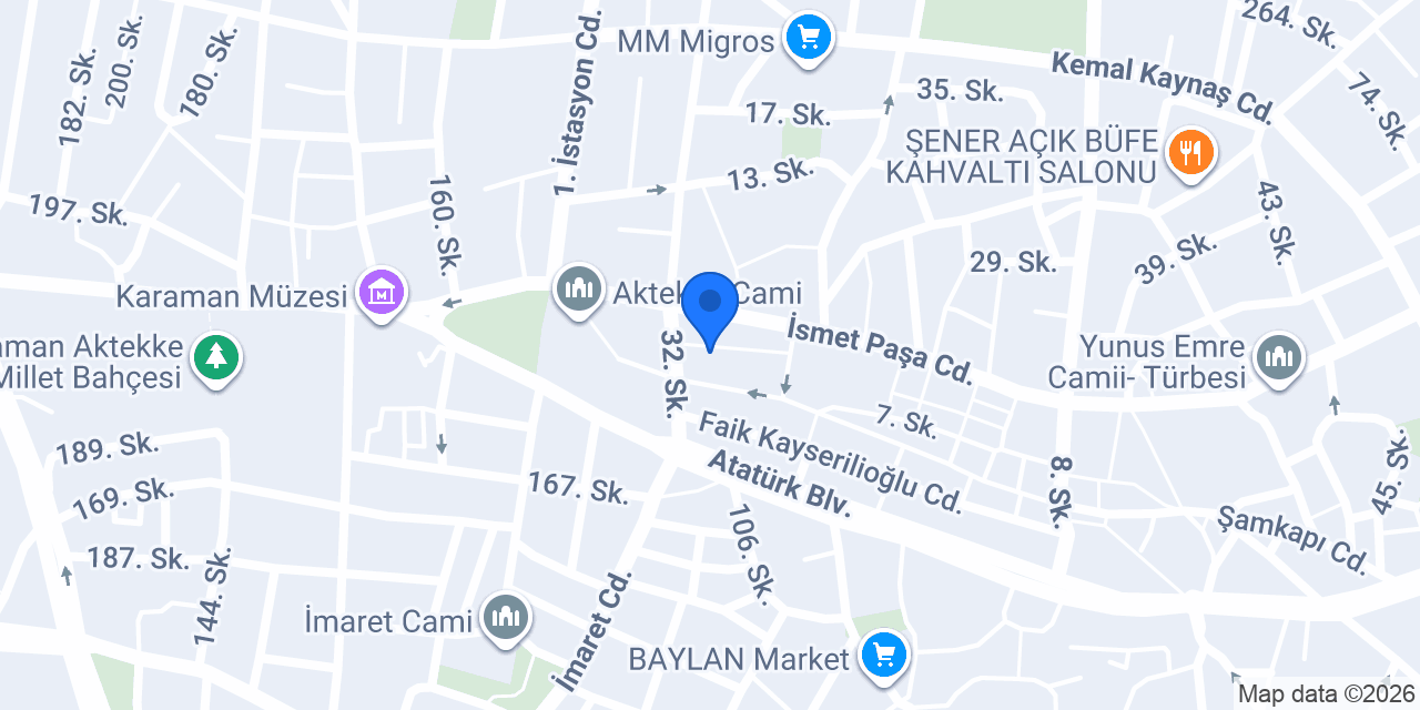Reyyan Antik Kafe konumu