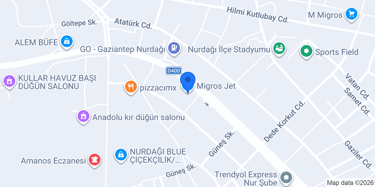 Migros Jet konumu