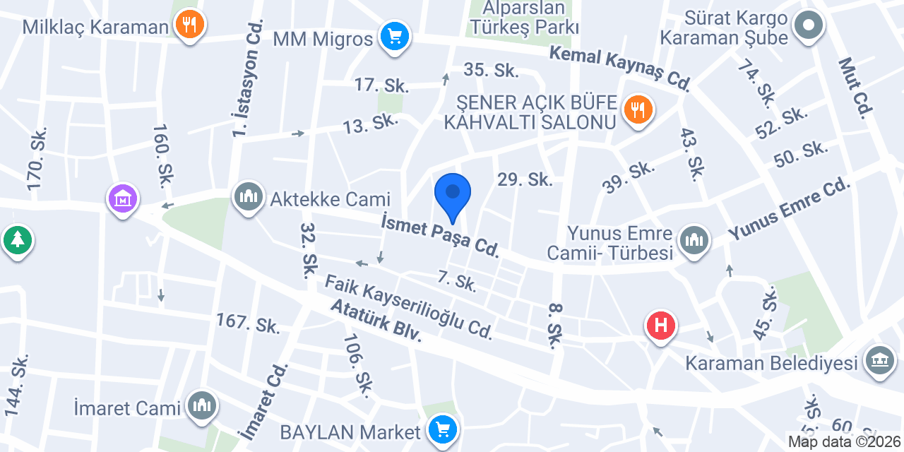 Begüm Döner konumu