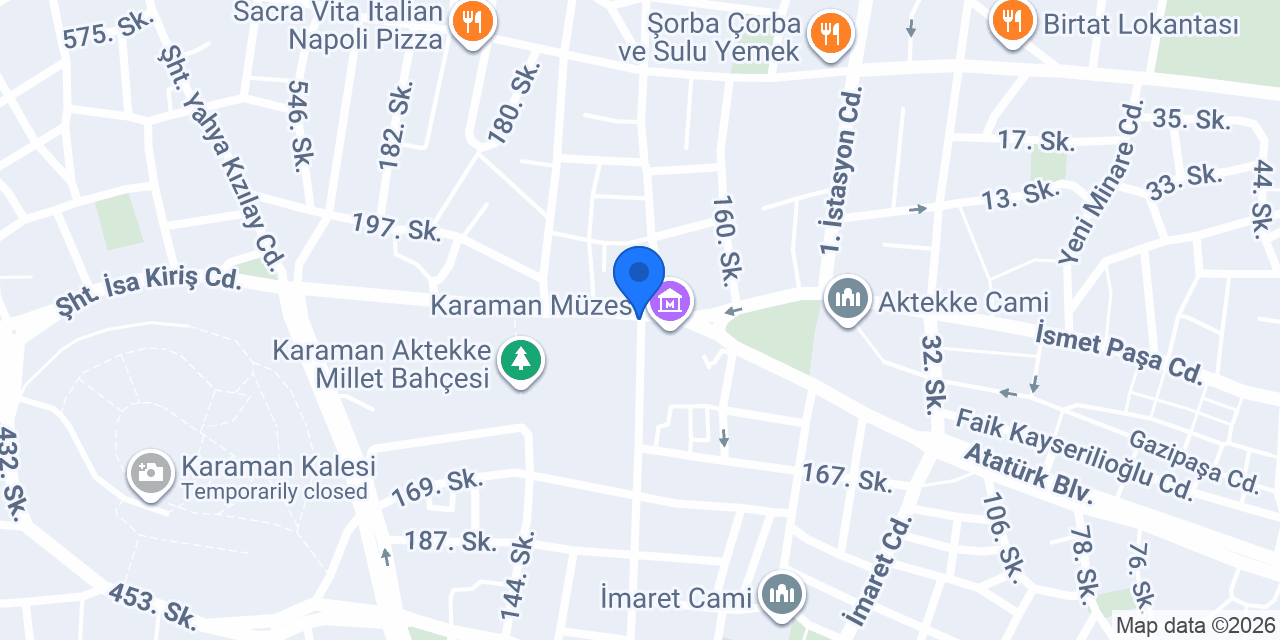 Çamlıca pastanesi konumu