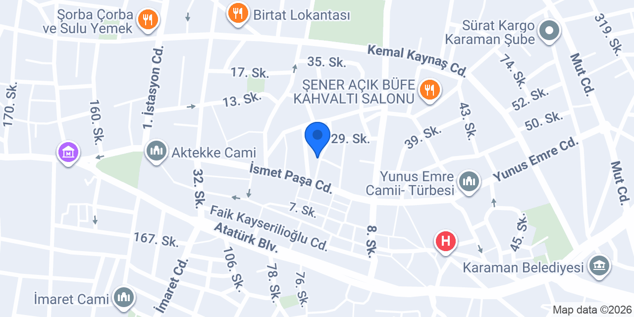 Özgür Bilgisayar konumu