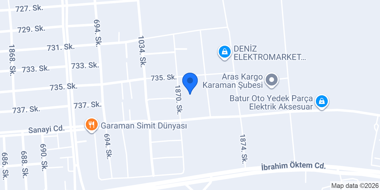 ALZEMO MOBİLYA konumu