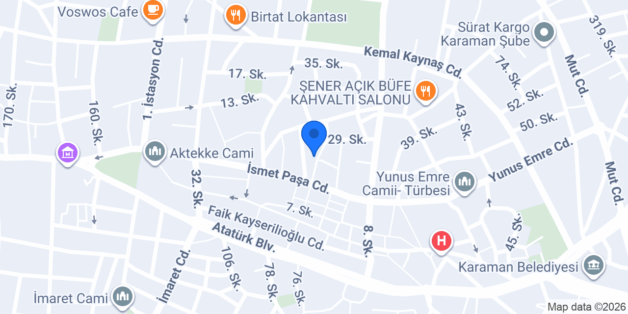 Seçkinler Erkek Kuaföru konumu