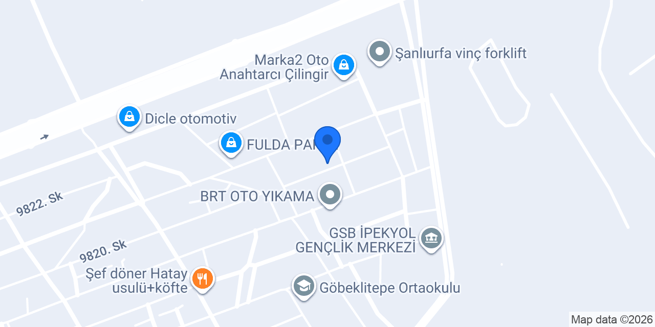 YAĞMUR ŞTO A.Ş konumu