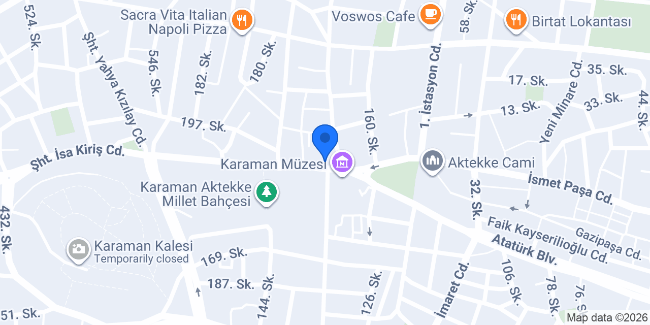 Anteplioğlu Pastanesi konumu