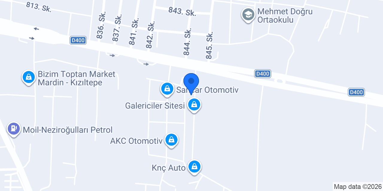 ÖZGÜR KOSAR AUTO konumu