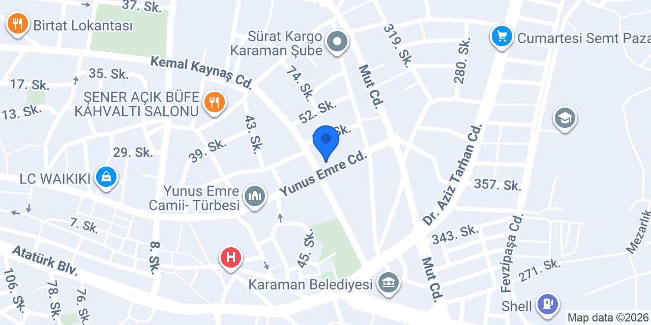 UMUT ET konumu