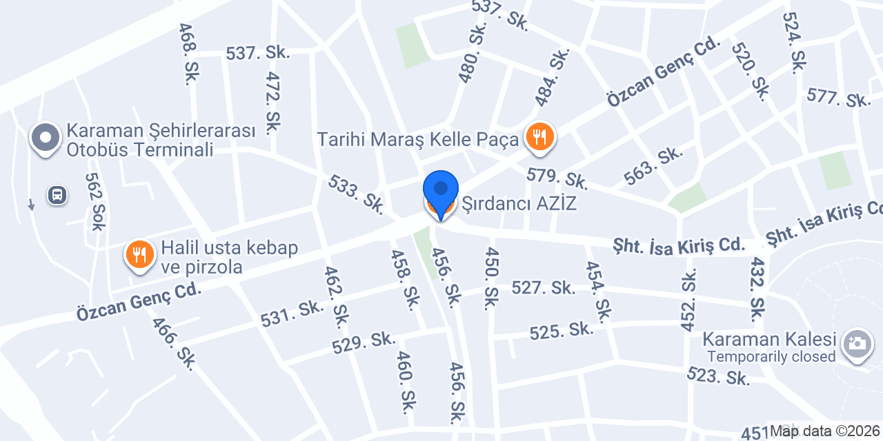 Şırdancı AZİZ konumu