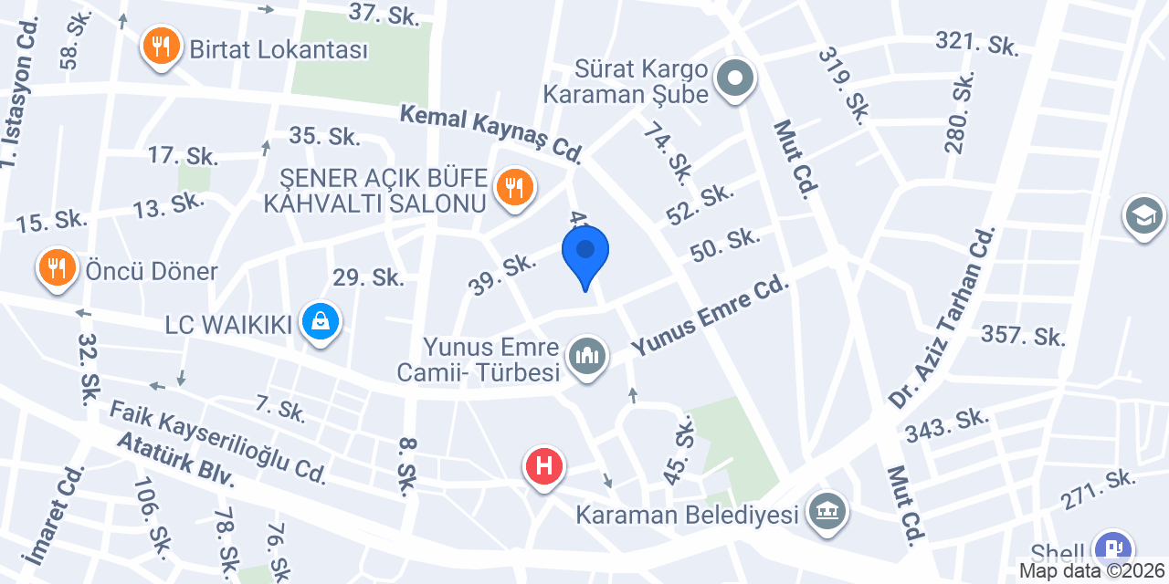 EFTELYA BEATUY LAND konumu